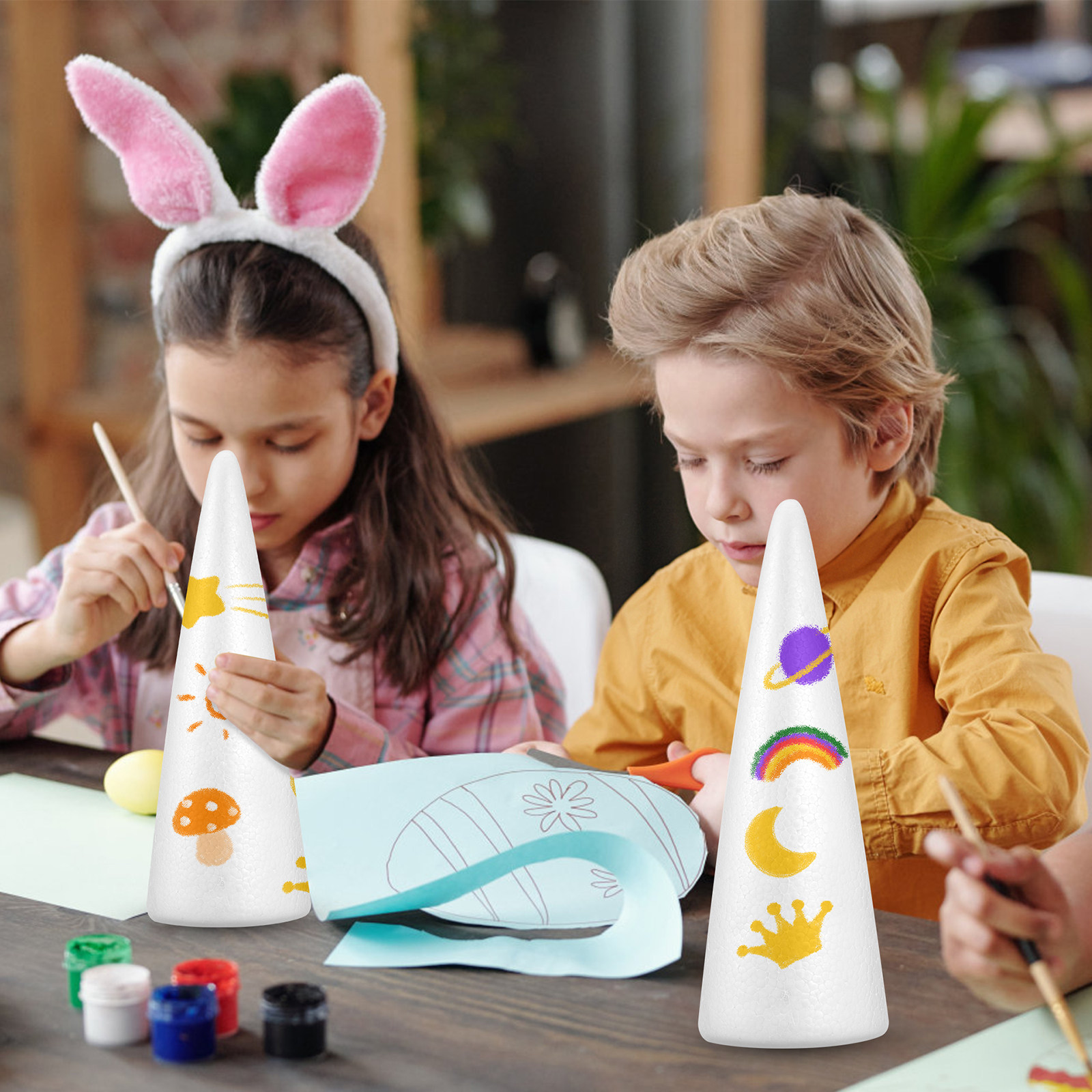 2 Peças de Cones de Espuma par - Art Craft Kids avaliação e preço