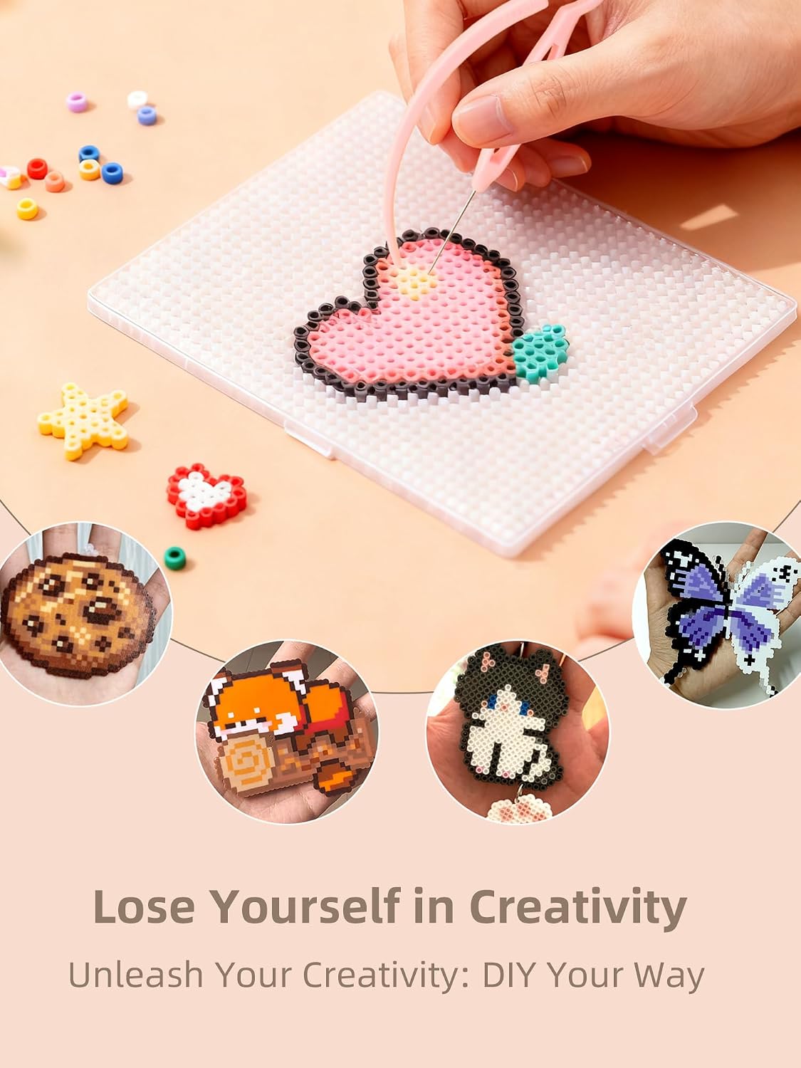 Kit de Miçangas Fusíveis - Fác - Art Craft Easy avaliação e preço