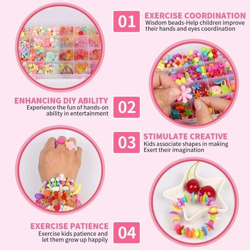 Kit DIY para fazer jóias para  - Art Craft Kits For Kids avaliação e preço